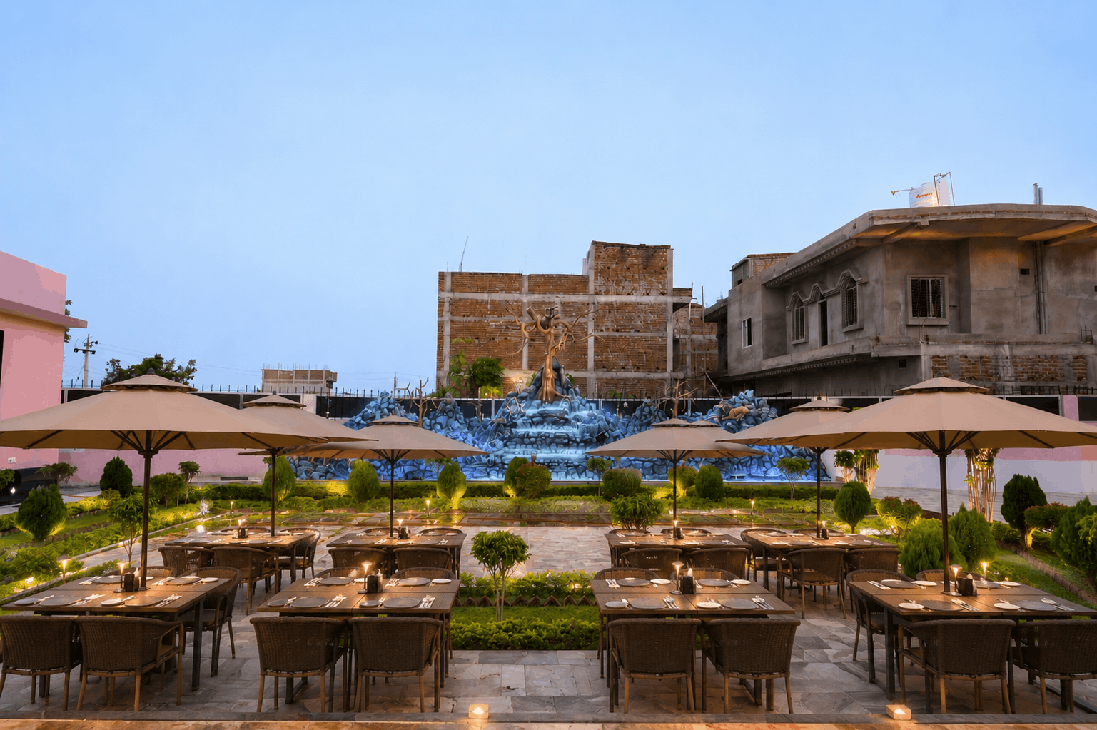 Fountain Area
